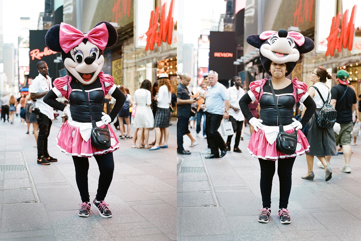 Mini Mouse Times Square